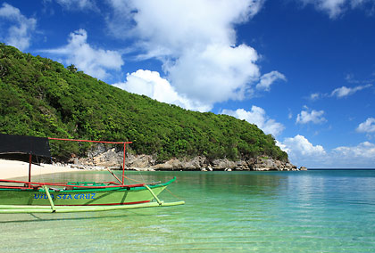 outrigger boat on the beach, Puting Buhangin, Pagbilao, Quezon