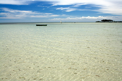 another view of long and shallow Tondol Beach, Anda, Pangasinan